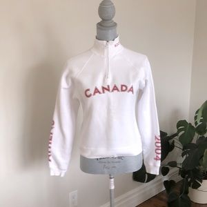 NWOT: Authentic Roots 2004 Winter Olympics Team Canada Sweater. Size small.